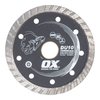 Ox Tools 4.5-Inch General Purpose Turbo Diamond Blade - Bore: 7/8" - 5/8" OX-DU10-4.5